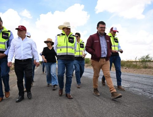 Supervisa Gobernador David Monreal avances de Programa Rescate Carretero en Fresnillo