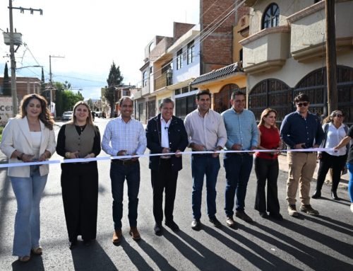 Refuerza Gobernador David Monreal transformación de Guadalupe con reencarpetamiento de calle Niños Héroes