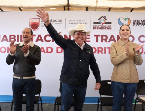 Invierte Gobernador David Monreal Ávila 232 millones de pesos en materia carretera y calles de Guadalupe; inaugura tramo rehabilitado en Viboritas