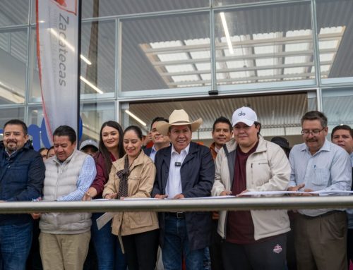 Inaugura Gobernador David Monreal Gimnasio de Alto Nivel en Plateros, con inversión cercana a 22 mdp
