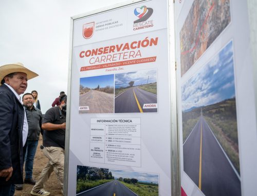 Con inversión de 1 mil 200 mdp, Gobernador David Monreal Ávila construyó y reconstruyó más de 800 kilómetros de carreteras en el último año