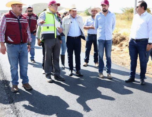 Reconstruye Gobernador David Monreal obra carretera Sauceda de la Borda-Tacoaleche, en beneficio de más de 15 mil habitantes