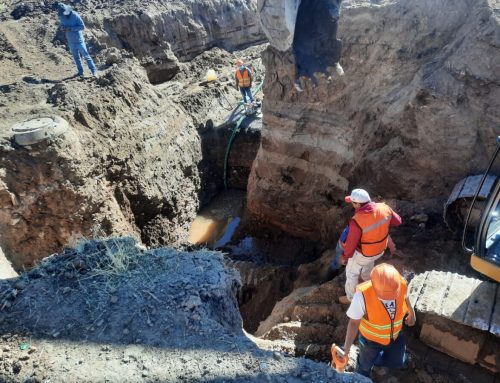 Gobierno del Estado avanza en rehabilitación del colector sanitario en La Zacatecana, Guadalupe