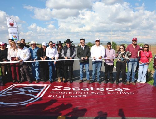 Con inversión de 24.6 mdp, entrega Gobernador David Monreal tramo carretero en la capital del estado